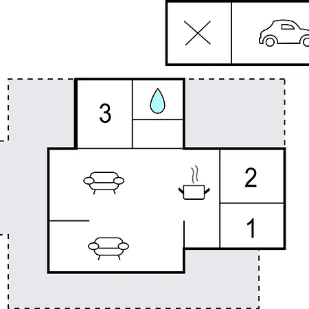Ferienhaus 3 Bedroom Awesome In